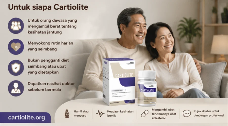 Cartiolite — kapsul untuk orang dewasa yang menjaga kesihatan jantung